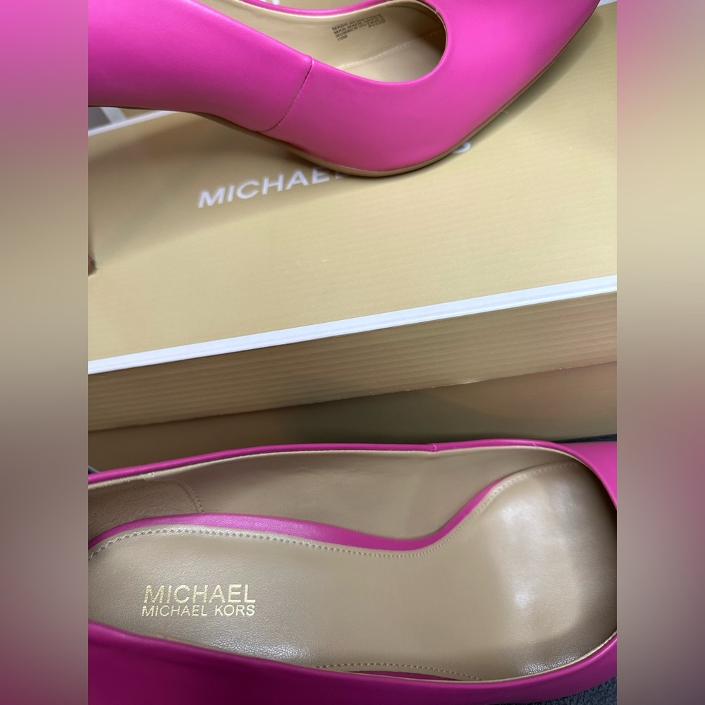 Michael Michael Kors Dorothy Flex French pink women’s pump - Picture 12 of 17